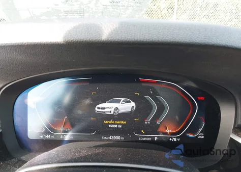 2022 BMW 530 I из США, поврежденный, VIN WBA53BH07NCK00096